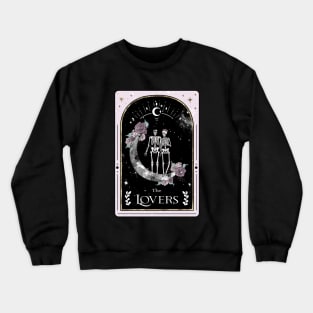 The Lovers Tarot Card Crewneck Sweatshirt